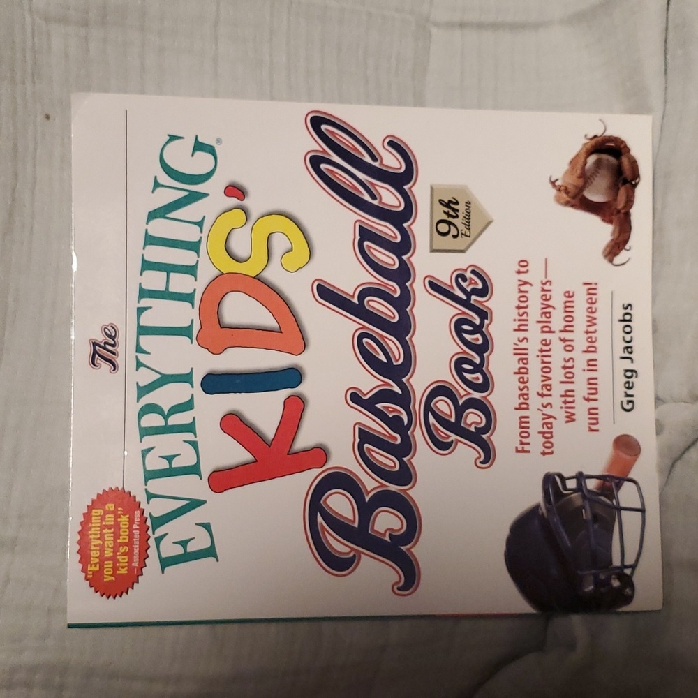 The everything kids baseball book by Greg jacobs